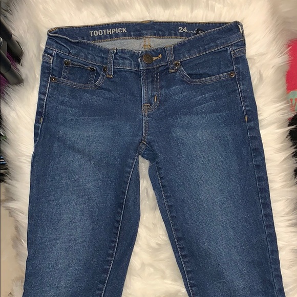J.Crew jeans Toothpick sz 24 ankle - Picture 3 of 5
